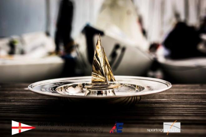 The Trophy was first competed for in 1995, after Sir Kenneth Preston, who had led the British sailing team in the 1960 Olympics © Sportography.tv